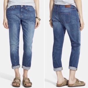 Madewell Slim Boy Jean Paint Splatter Jeans Sz 29